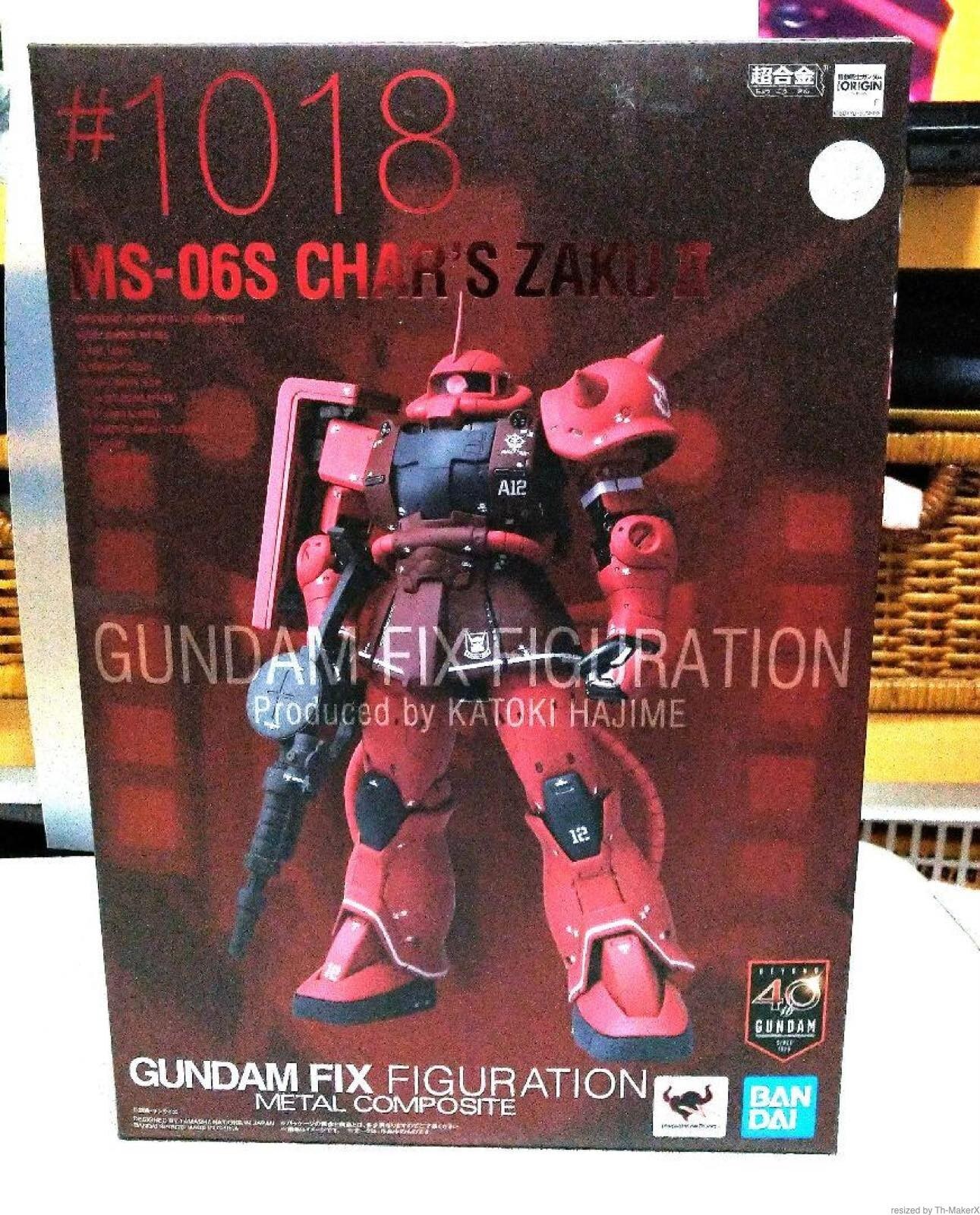 GUNDAM FIX FIGURATION METAL COMPOSITE MS-06S Char's Zaku II Bandai