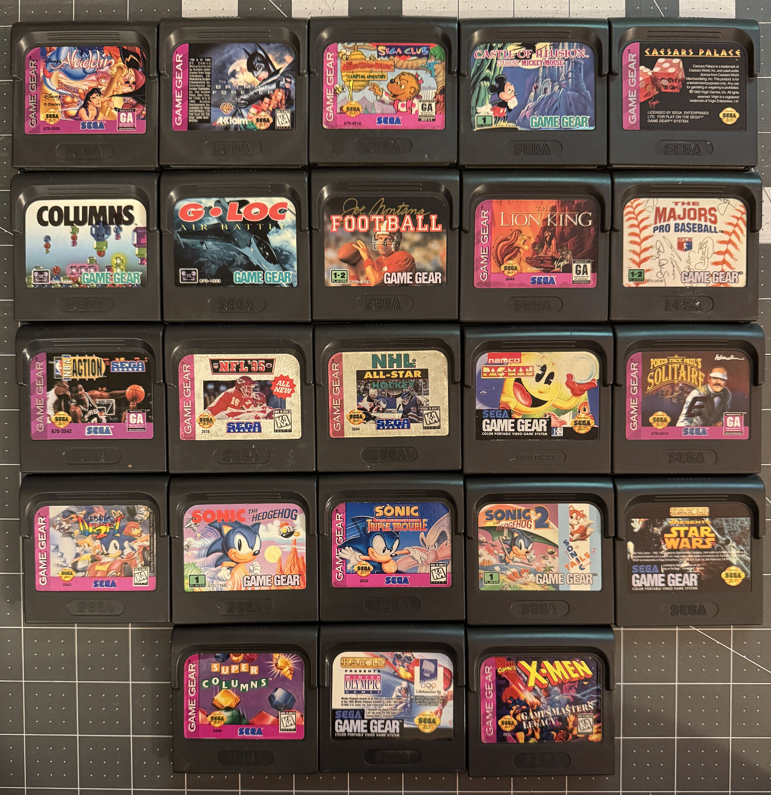 Sega Game Gear Authentic Video Games Collection *Pick and Choose