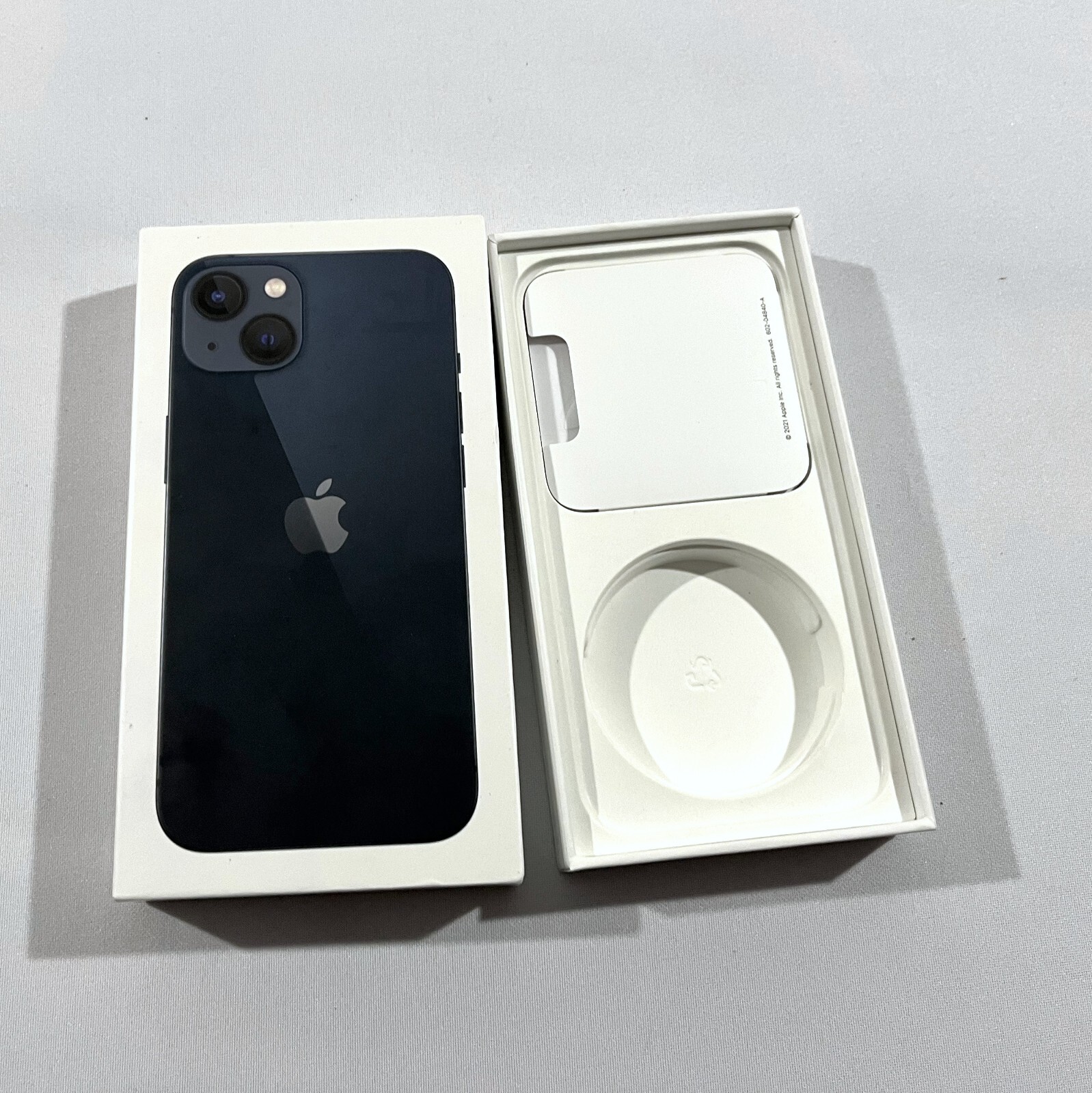 BOX ONLY Apple iPhone 13 Midnight 128GB Replacement MLA23LL/A