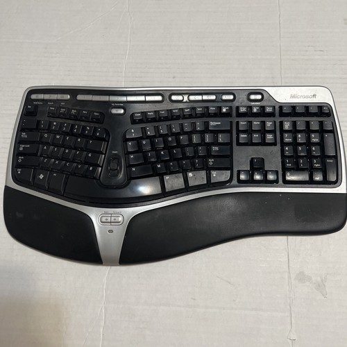 Microsoft Natural Ergonomic Keyboard 7000 NO DONGLE | eBay