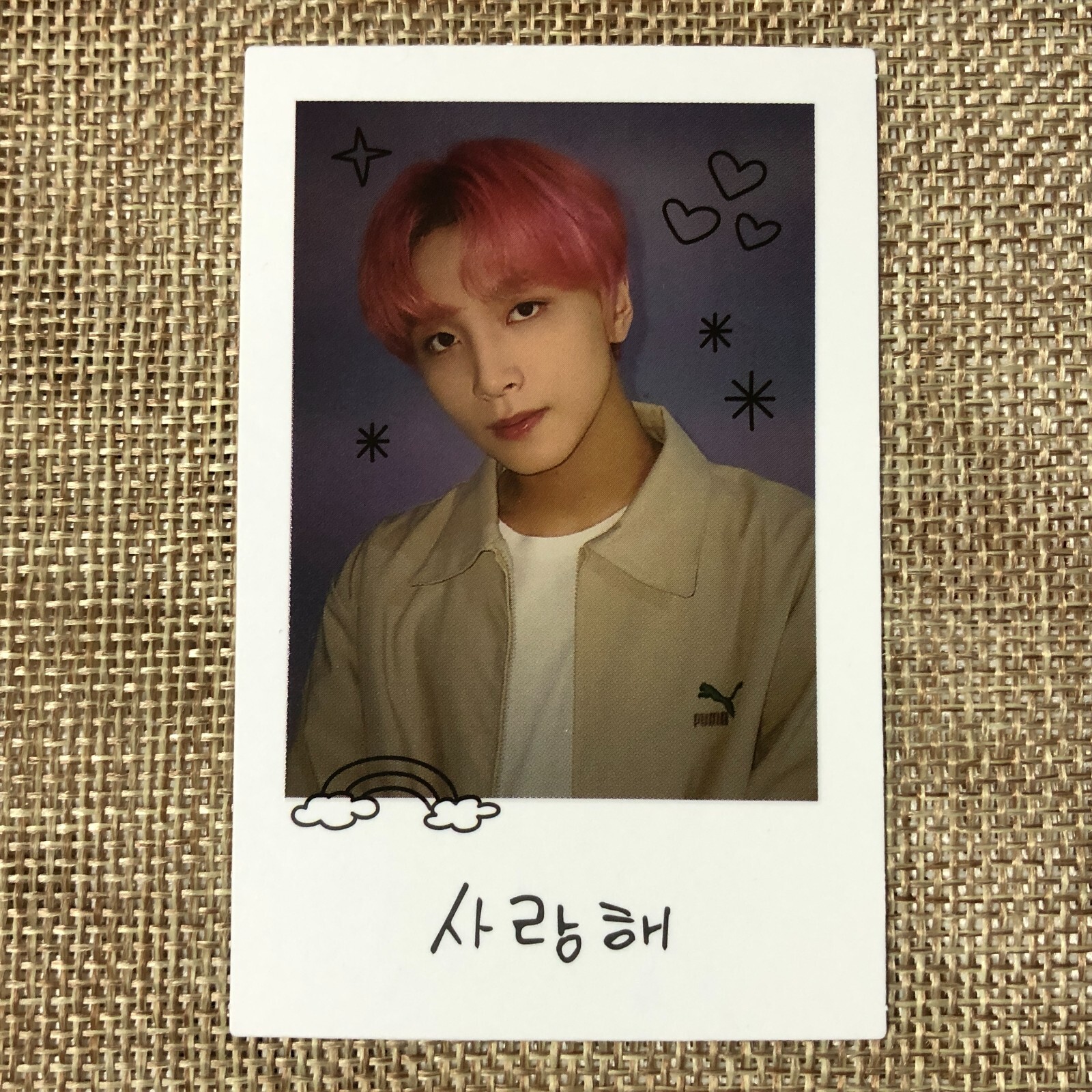 NCT 127 HAECHAN [ WELCOME TO MY CITY ] Official Polaroid Photocard