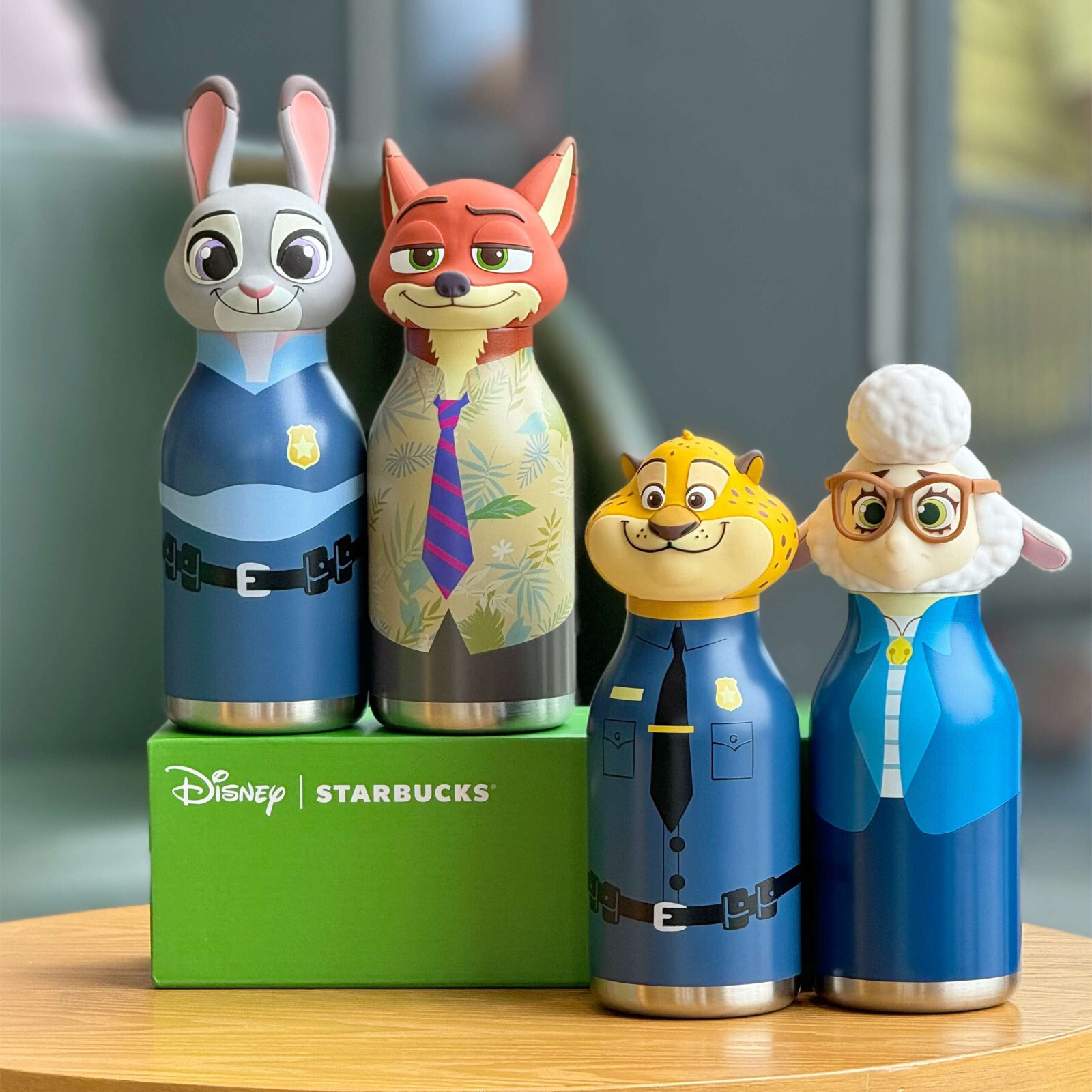 STARBUCKS China 2025 The Disney Zootopia Characters 15oz Stainless