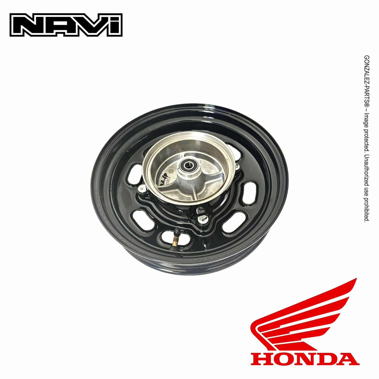 HONDA FRONT WHEEL 2022-2025 NAVI NVA110B GENUINE OEM NEW 44650-K74