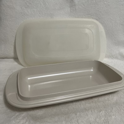 Vintage Tupperware Ultra 21 Microwave Oven 3/4 Qt. Casserole #1746