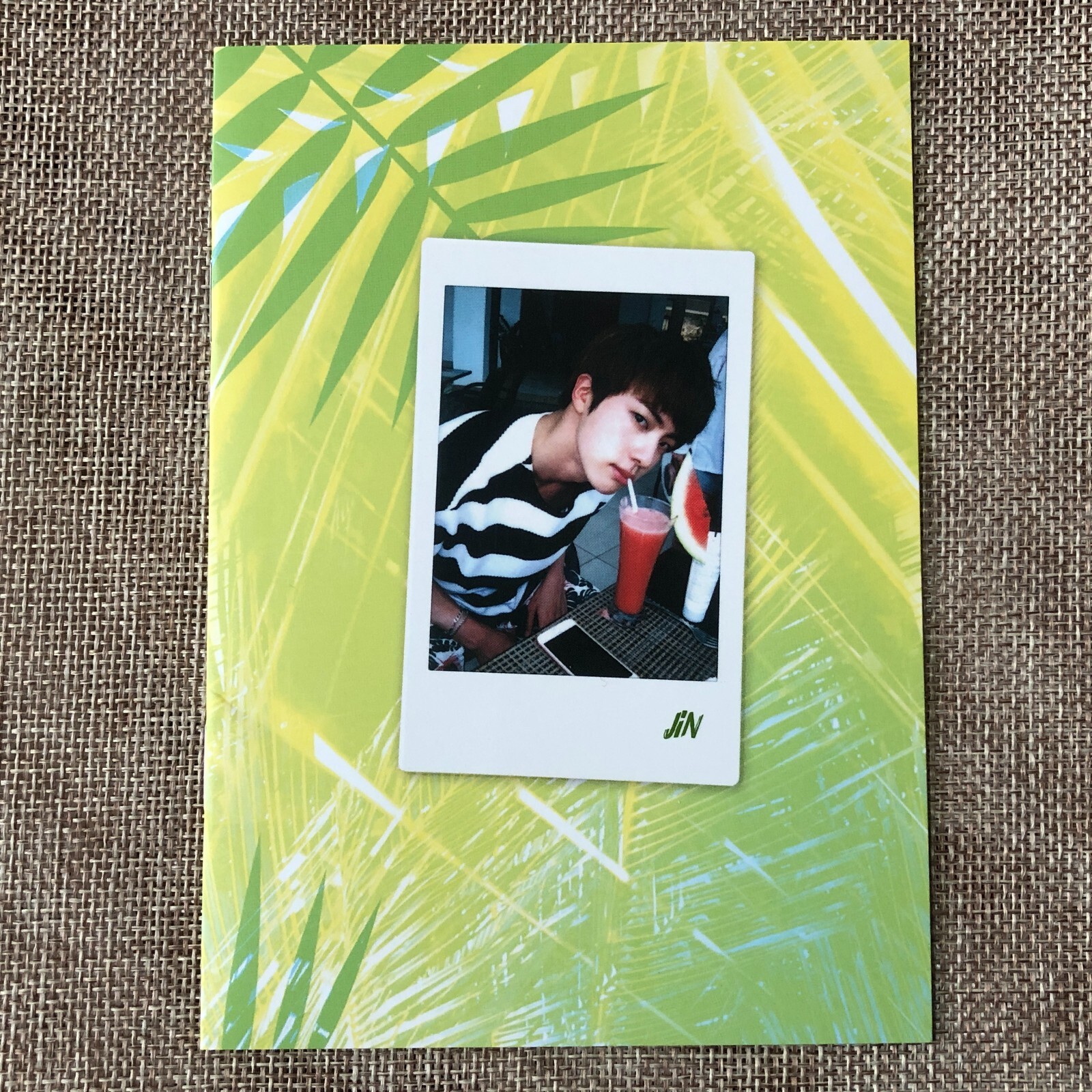 BTS JIN [ 2017 Summer Package Selfie Book ] Official Photobook