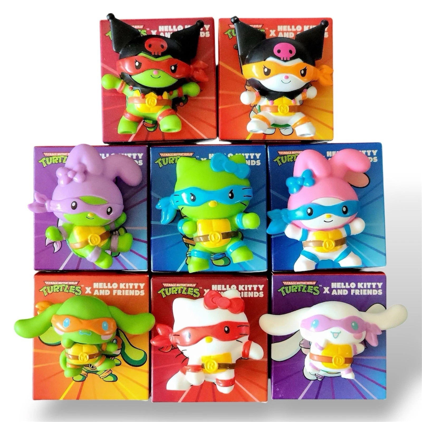 TMNT x Hello Kitty シンガポール コンプ 2025 McDONALD'S TMNT x