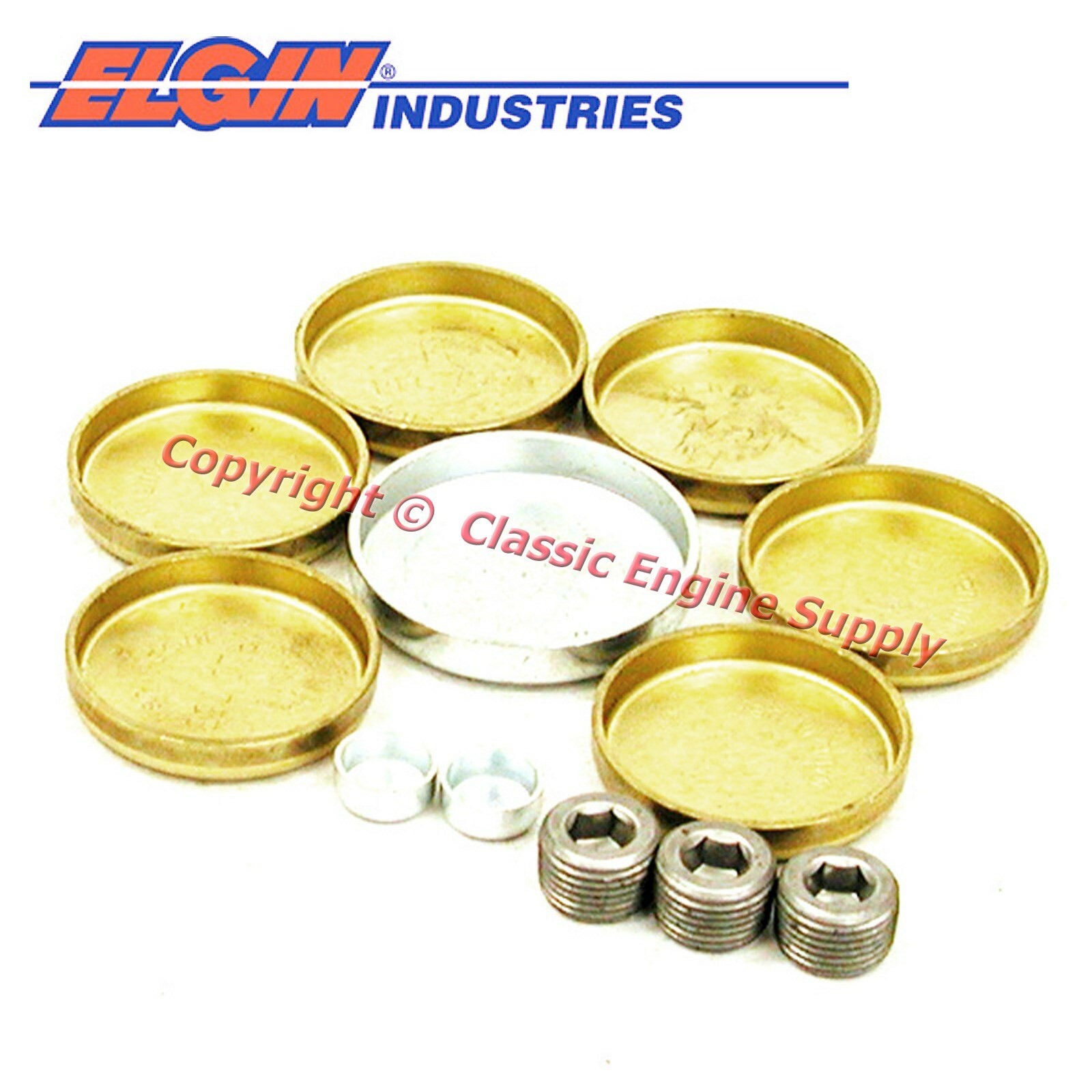 New Brass Freeze Plug Set Fits Cadillac 368 425 472 500 V8 Engines