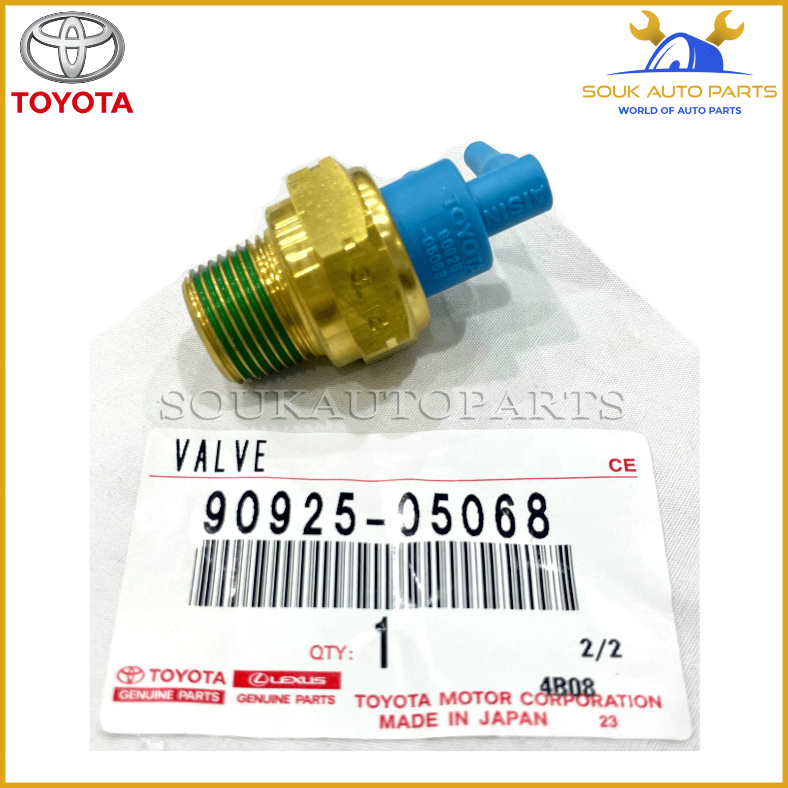 90925-05068 Genuine Toyota VALVE, BIMETAL VACUUM SWITCHING, NO.1