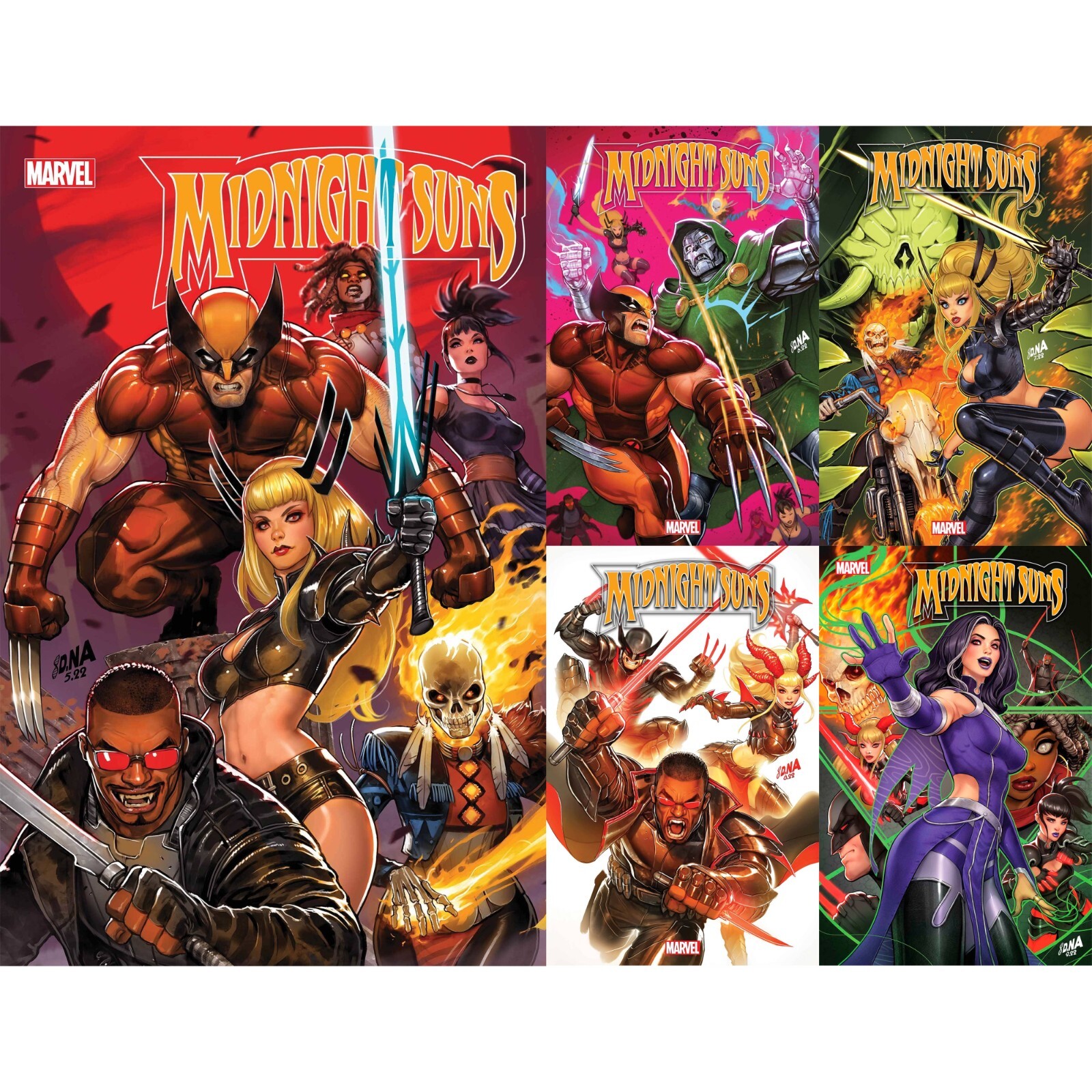 Midnight Suns (2022) #1 2 3 4 5 Marvel Comics COVER SELECT | eBay