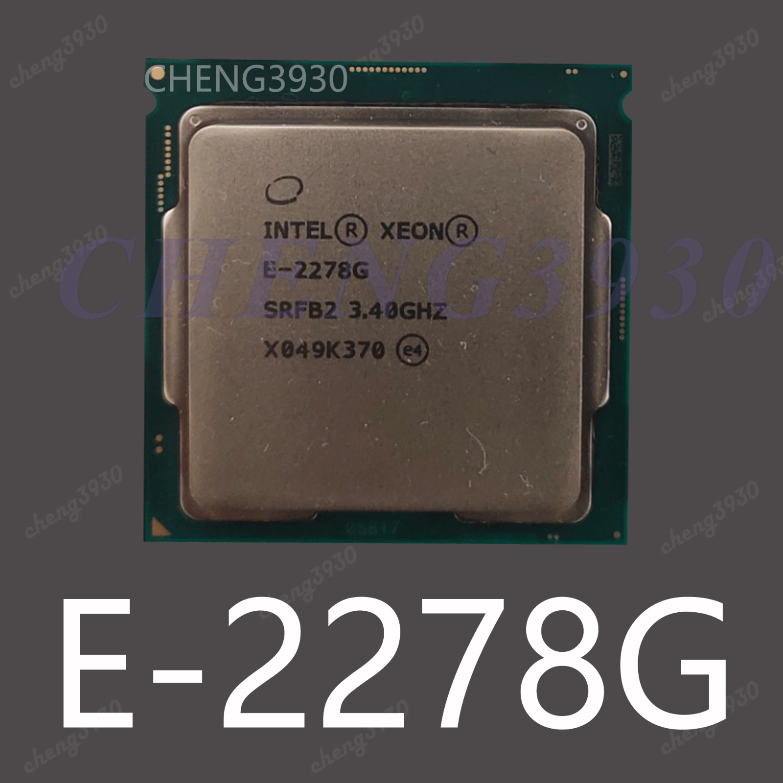 Intel Xeon E 2278g 3.4ghz 8 cores 16 threads LGA 1151 CPU