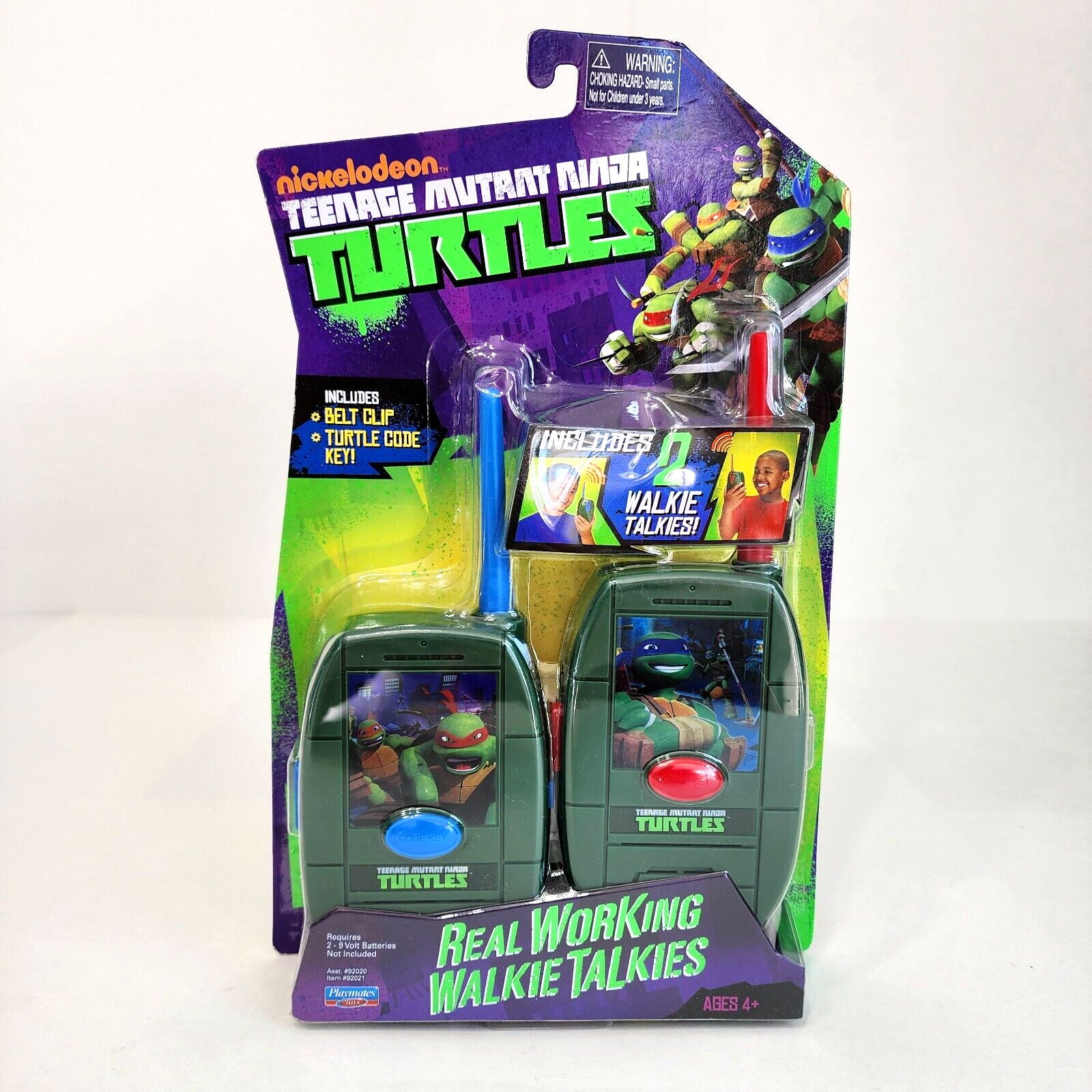 TMNT Teenage Mutant Ninja Turtles WALKIE TALKIES 2013 Viacom BRAND