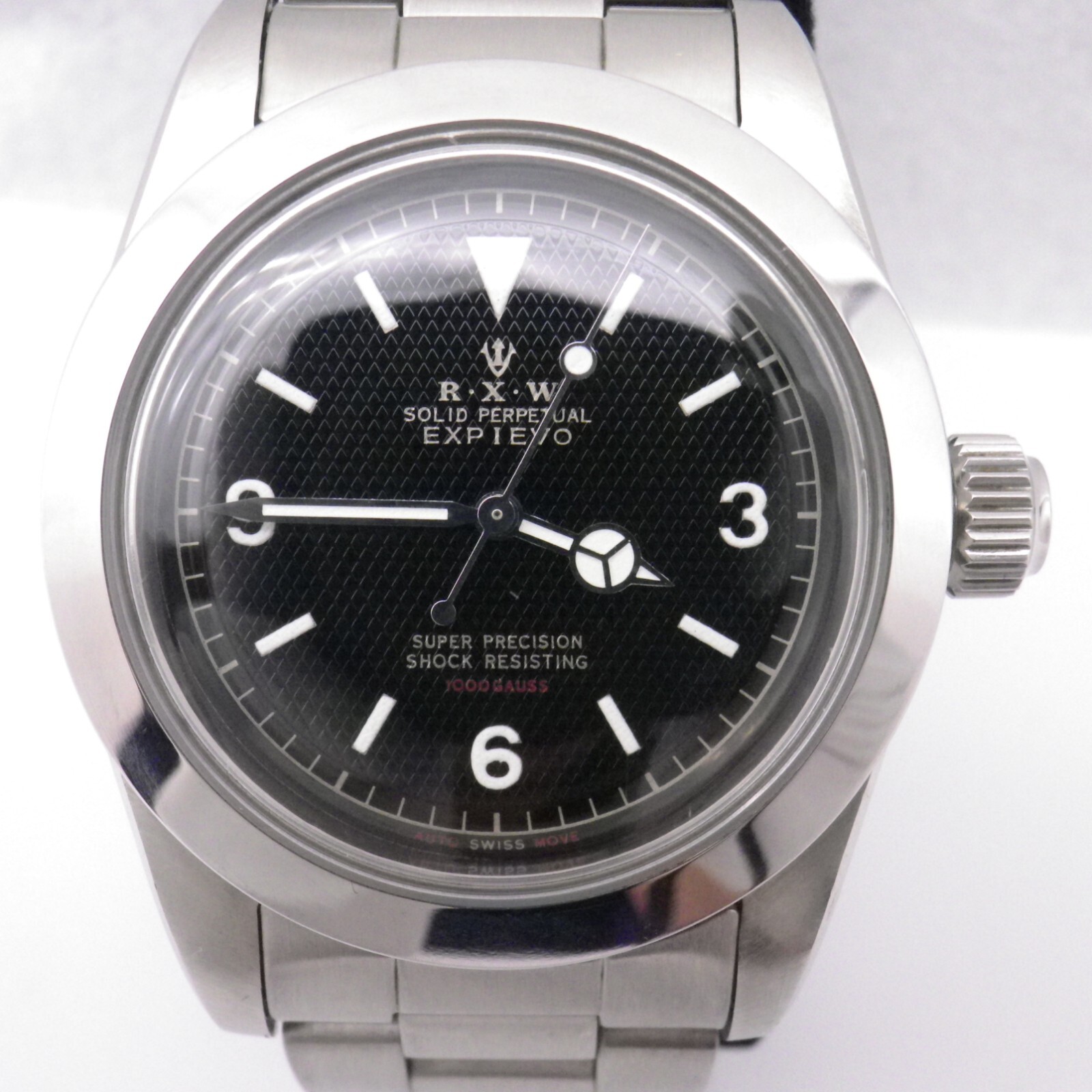 RXW EXP I EVO ROCKX Swiss ETA Movement Automatic Wrist Watch with