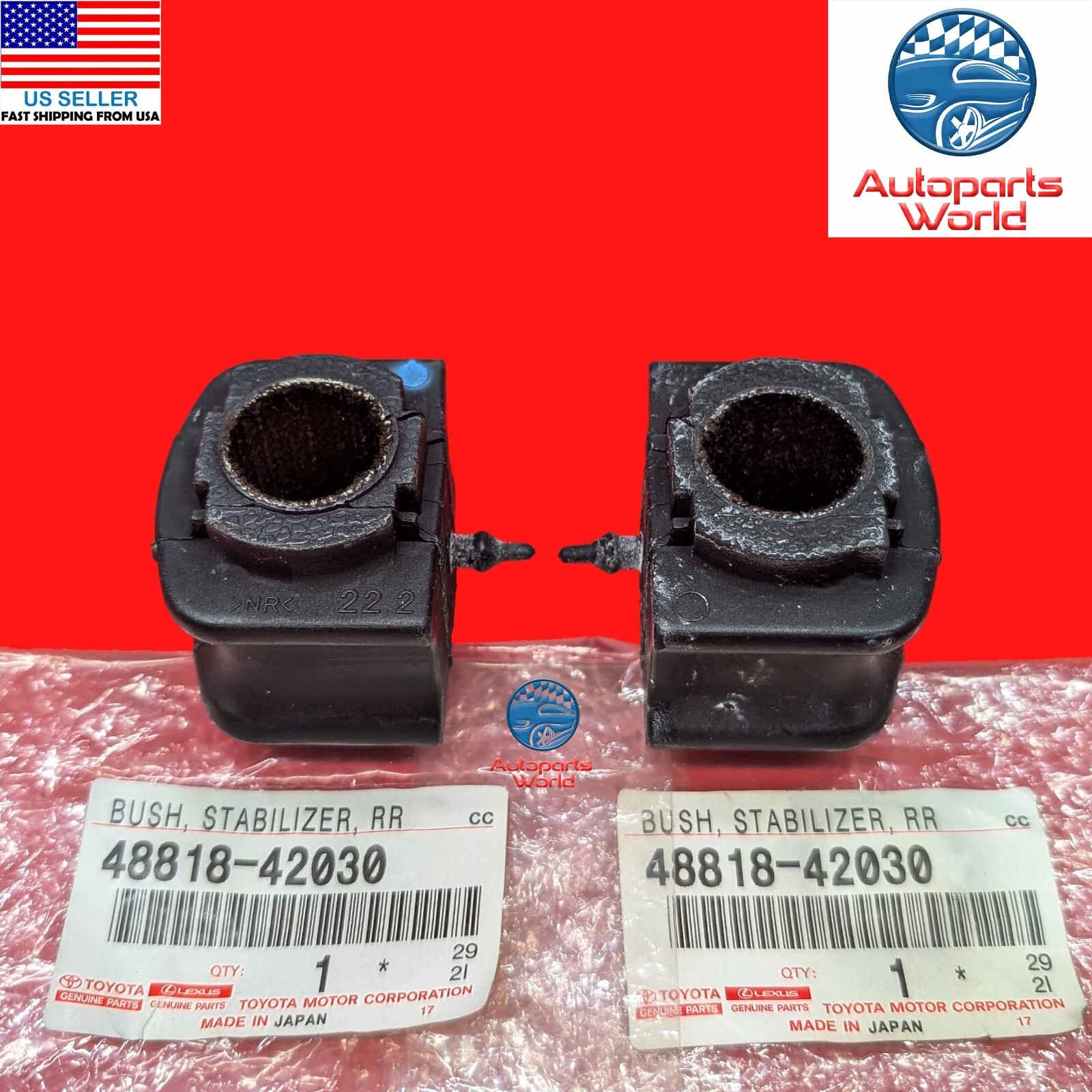 GENUINE OEM TOYOTA RAV4 VENZA NX350 REAR STABILIZER BAR BUSHING