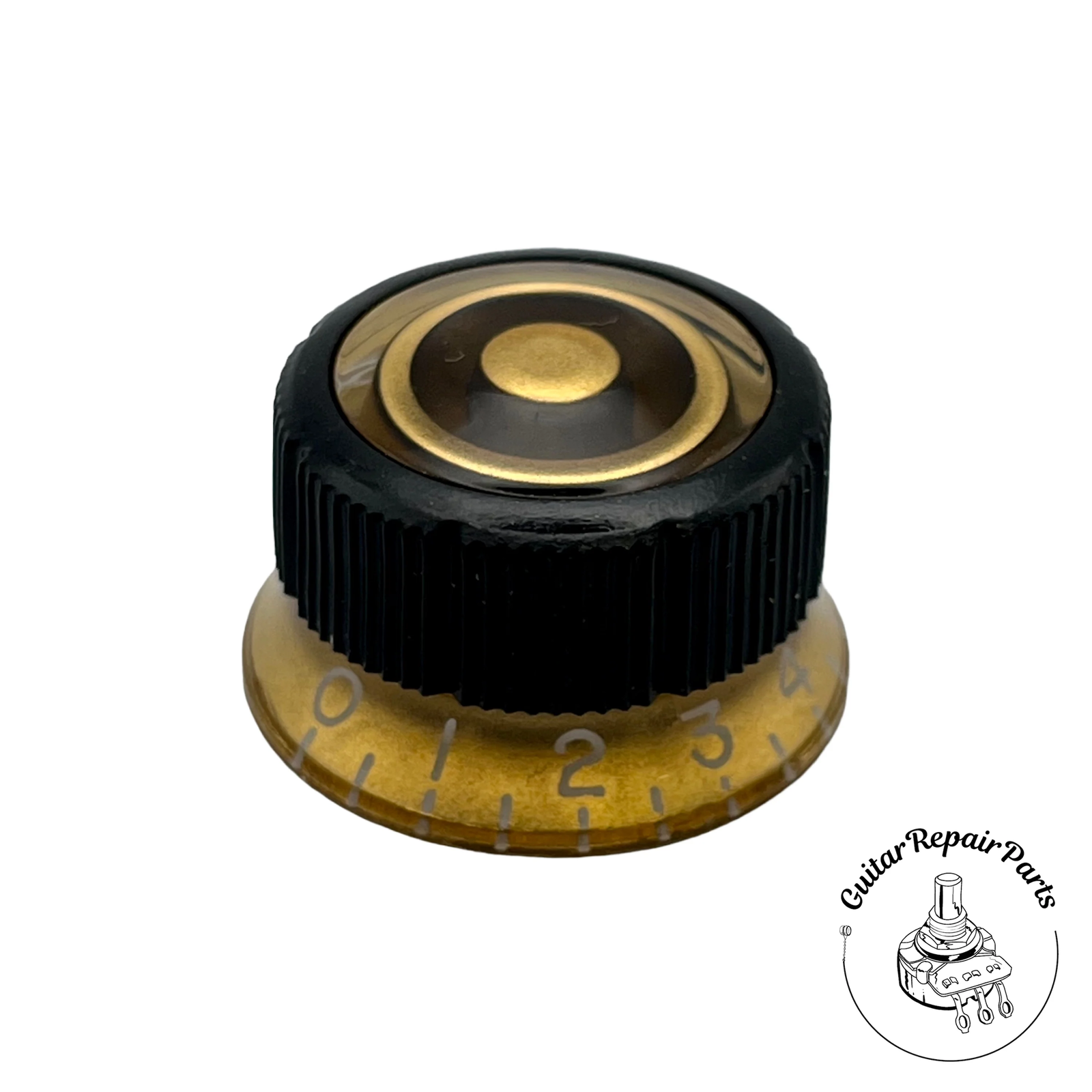 Ibanez Sure Grip III Plastic Speed Knob 4KB3XA0011 (1 pc) - Gold