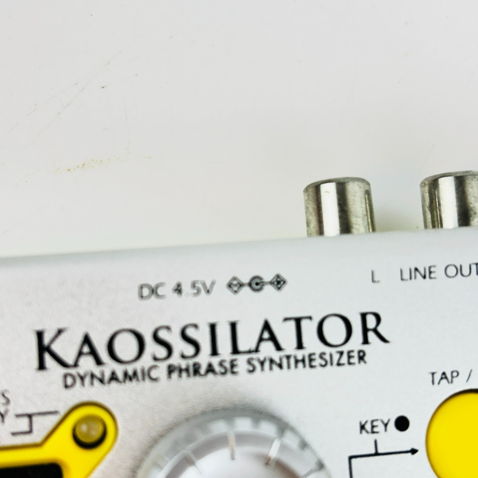 KORG Kaossilator イエロー/シルバー 【公式通販】