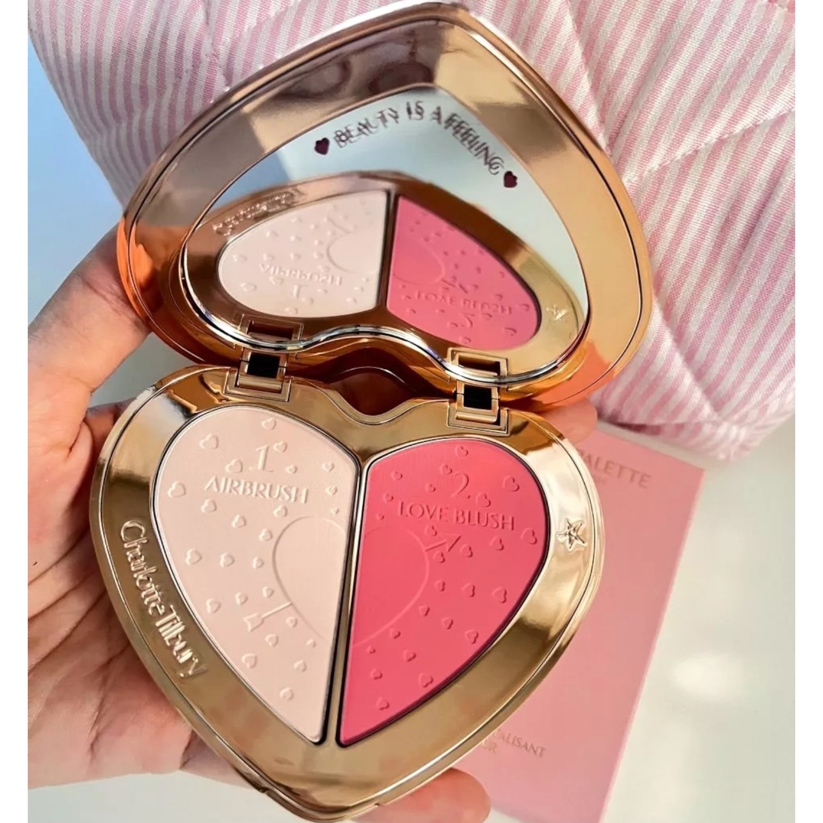 Charlotte Tilbury Beauty Soulmates Face Palette Heart 13g Flawless