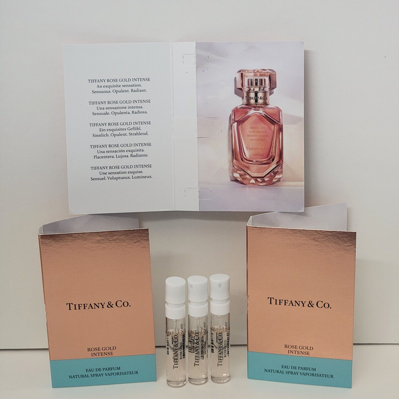 TIFFANY & CO. ROSE GOLD INTENSE EAU DE PARFUM 0.04 oz (3 spray