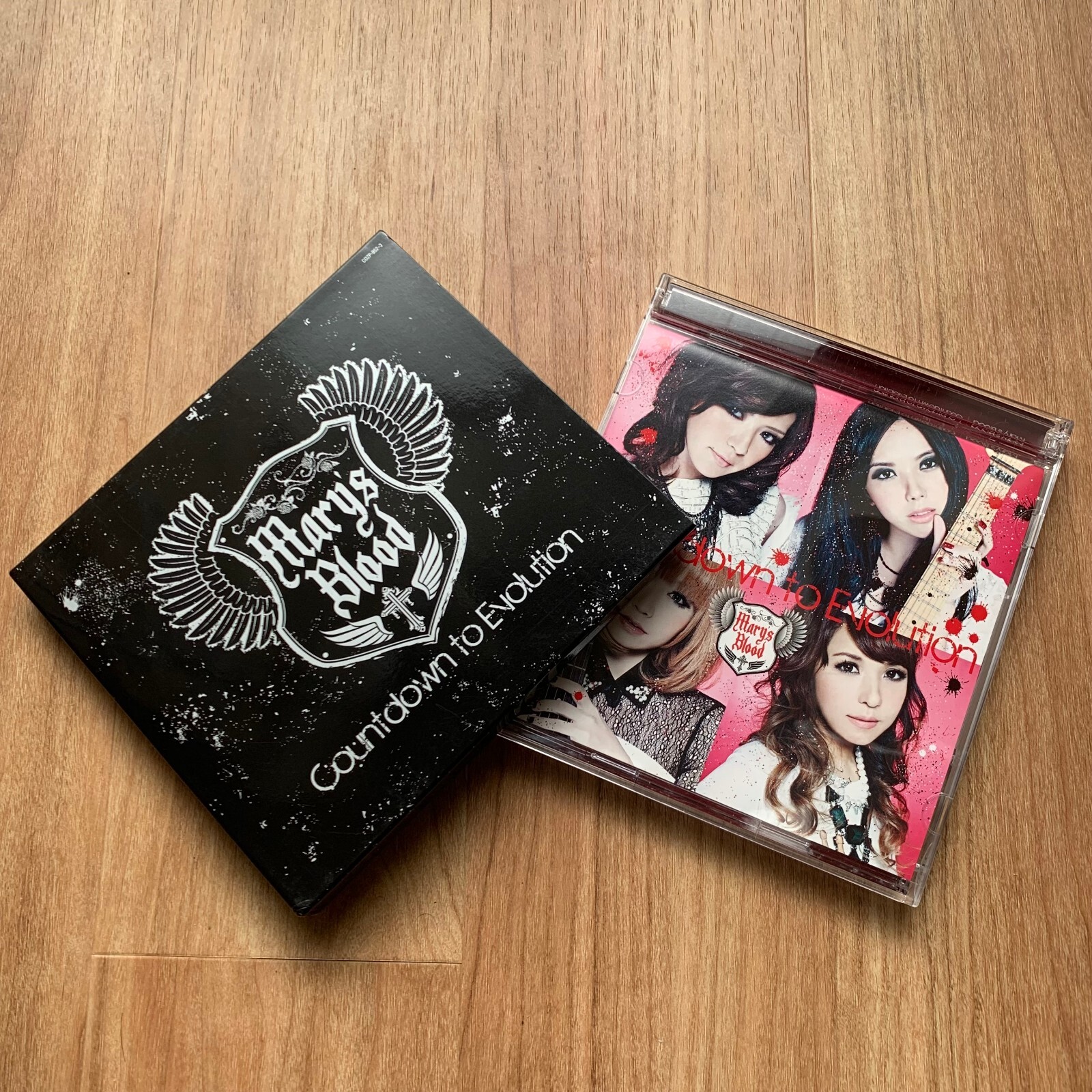 Mary's Blood Countdown to Evolution CD DVD First Press Limited