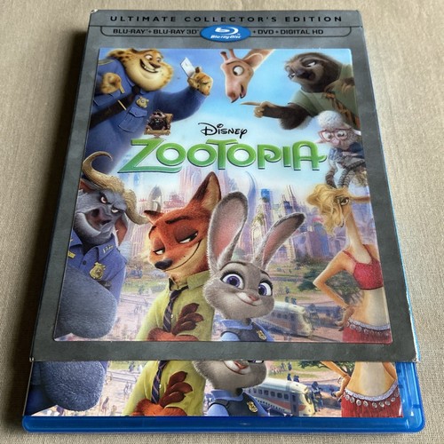 Disney Zootopia (3D & Blu-ray & DVD Ultimate 3-Disc Set +
