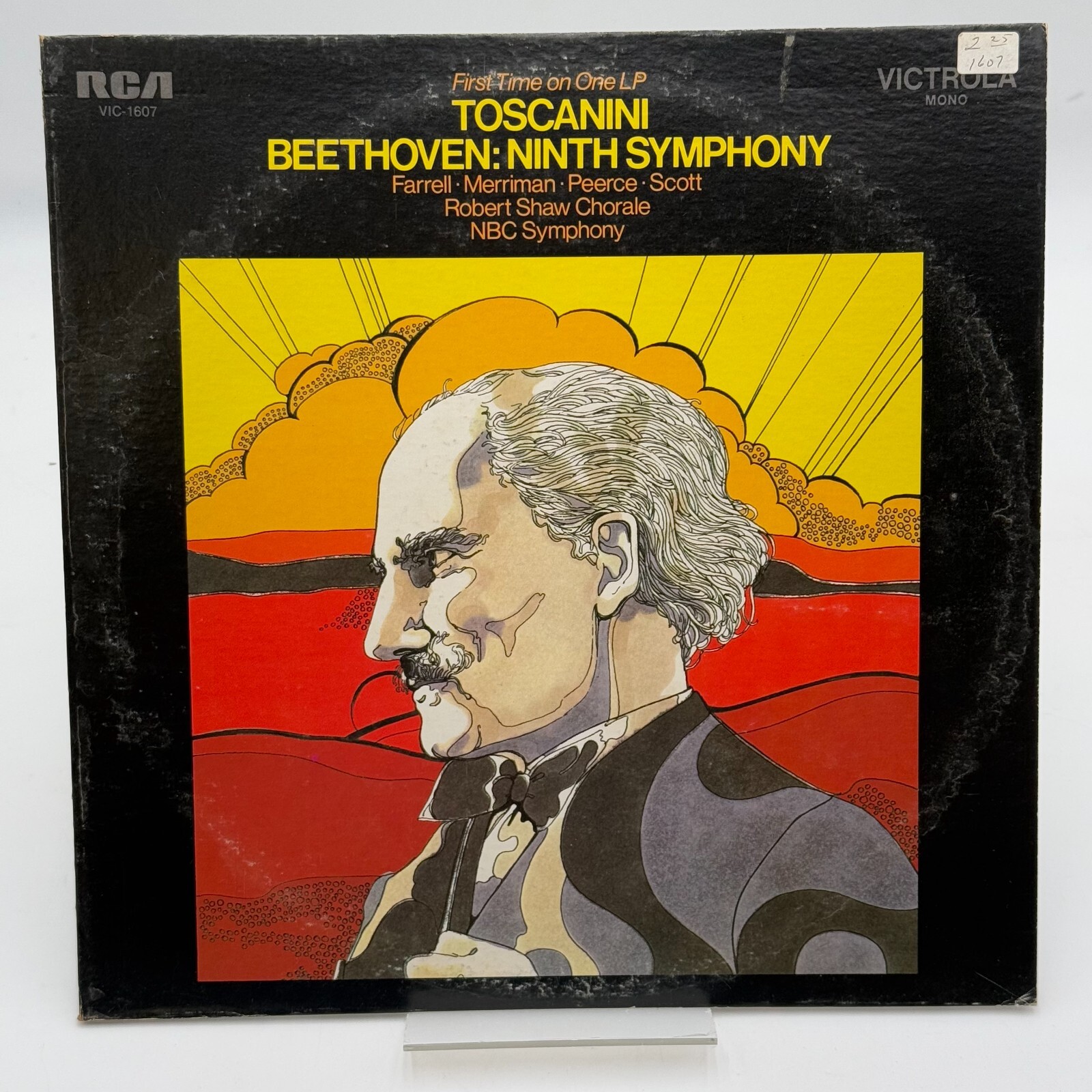 Toscanini & Beethoven: Ninth Symphony Vinyl LP RCA Victrola VIC