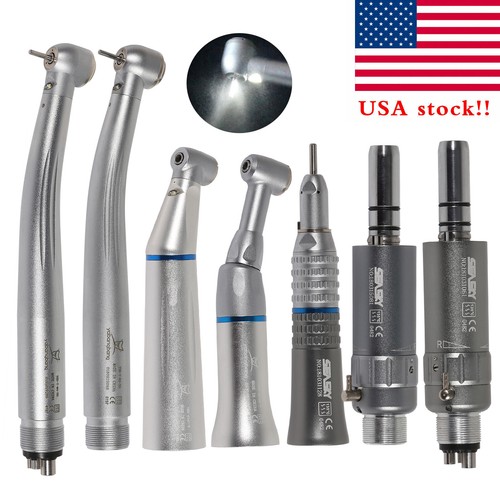 Dental Low Speed Contra Angle Nose Motor |Fiber Optic LED 2/4H