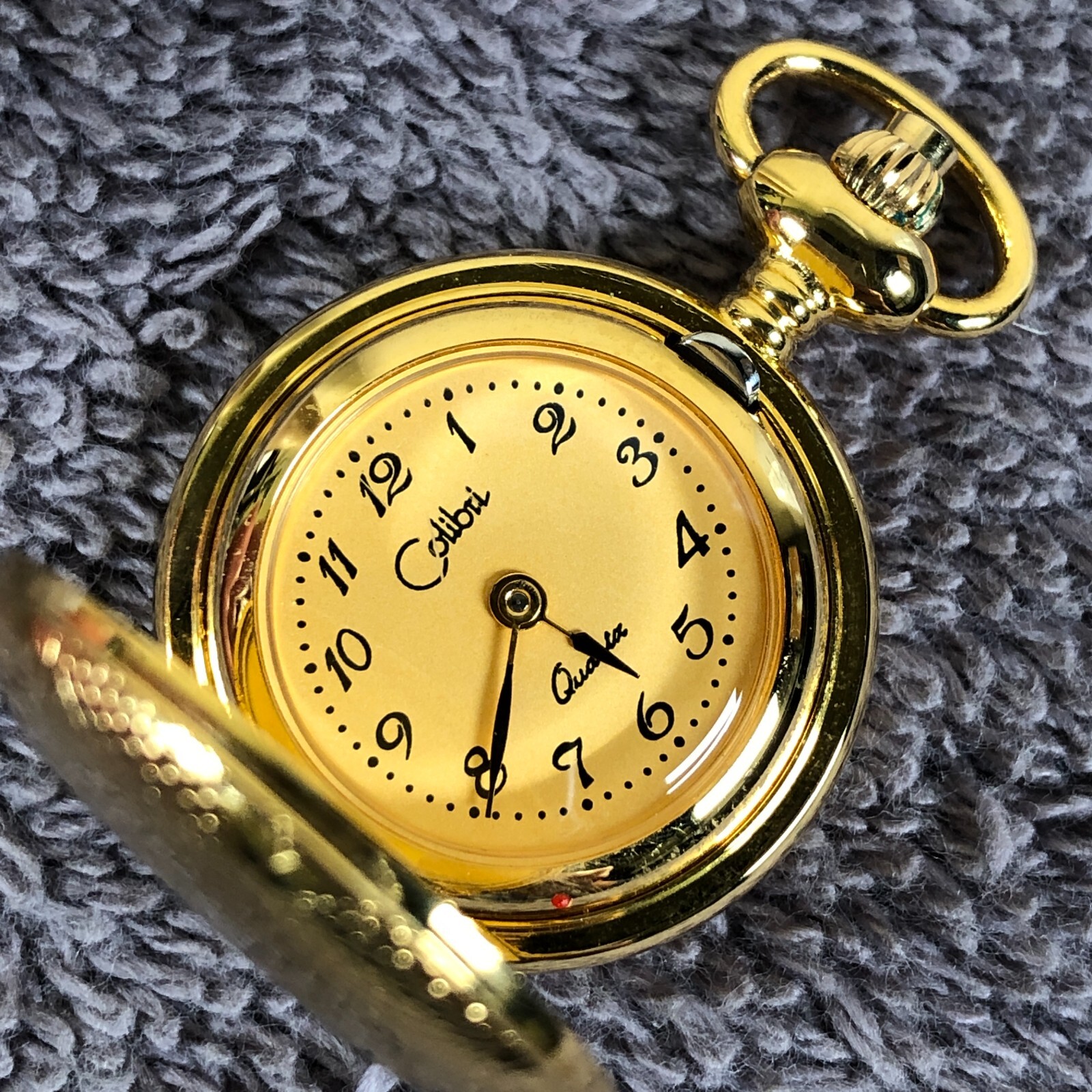 Colibri Casual Gold Tone Stainless Steel Round Quartz Analog