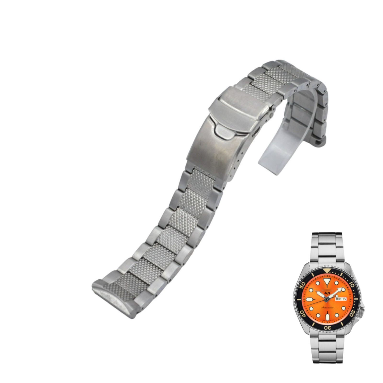 Seiko 5 Divers 200m SKZ249 22mm Stainless Steel Watch Bracelet For