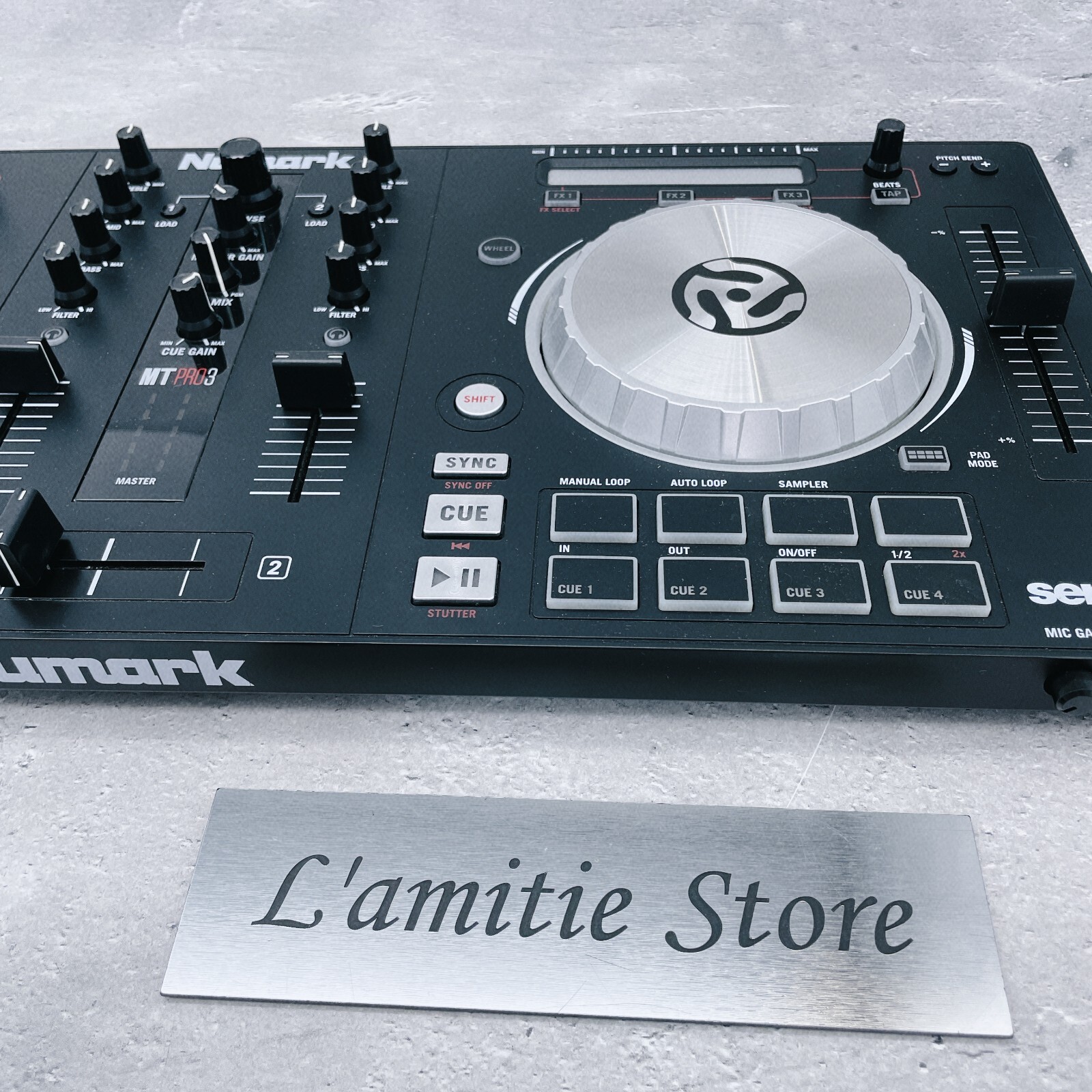 Numark MIXTRACK PRO 3 DJ Controller Mixer Audio Equipment MTP3