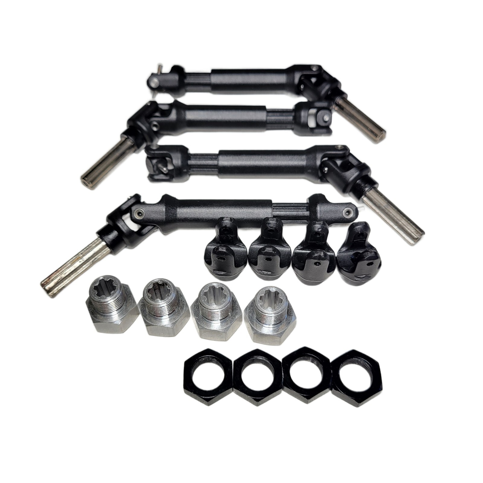 Redcat Valkyrie TR Driveshafts Axles Stubs 17mm Hexes & Nuts Front