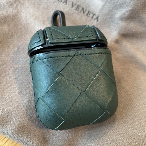 Bottega Veneta PINE GREEN Intrecciato Airpod 2 Case 610263 NEW | eBay