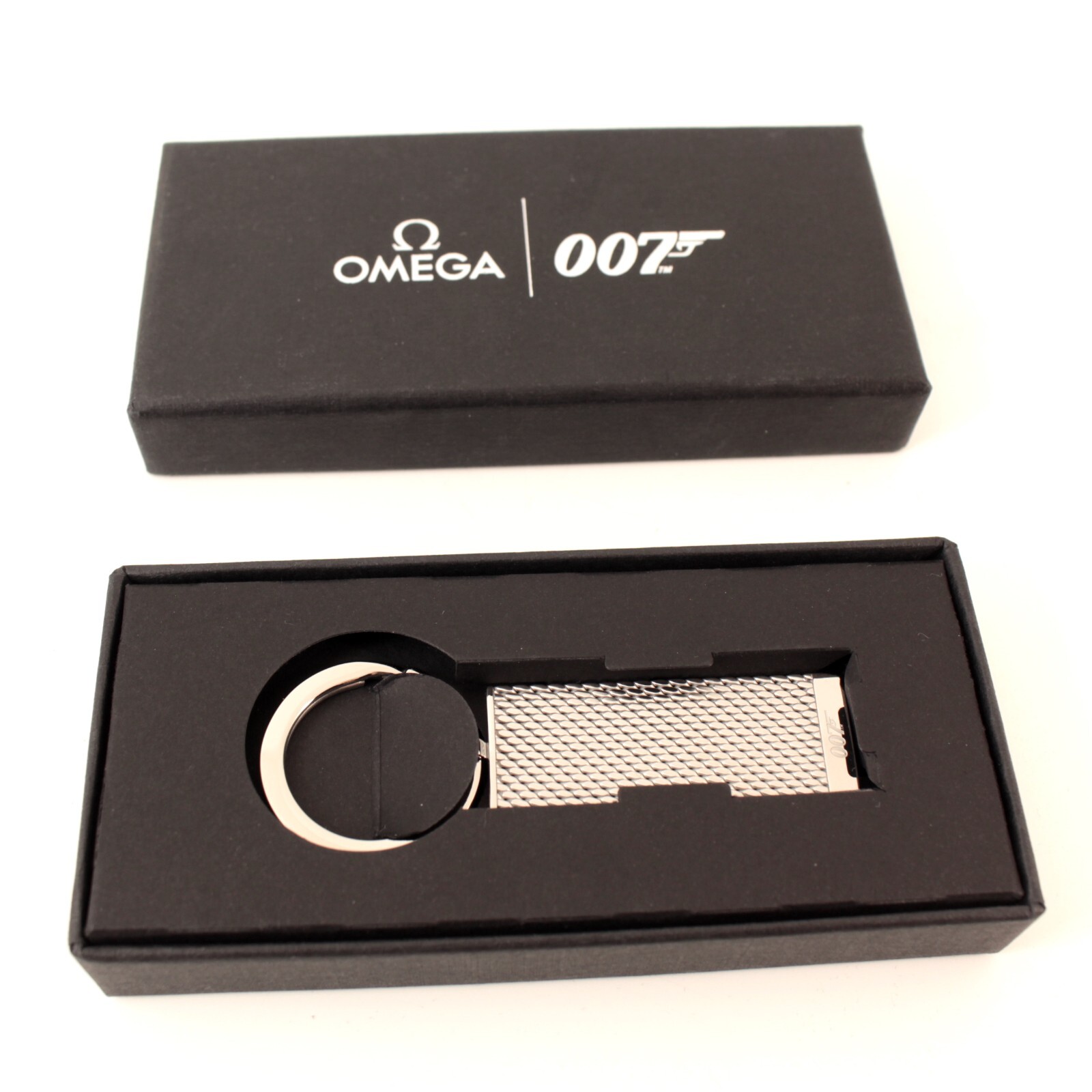 GENUINE OMEGA JAMES BOND 007 KEYRING HOLDER NO TIME TO DIE LIMITED