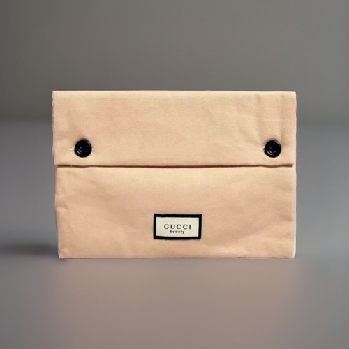 Gucci Frgml Pouch Bag With Button Peach | eBay
