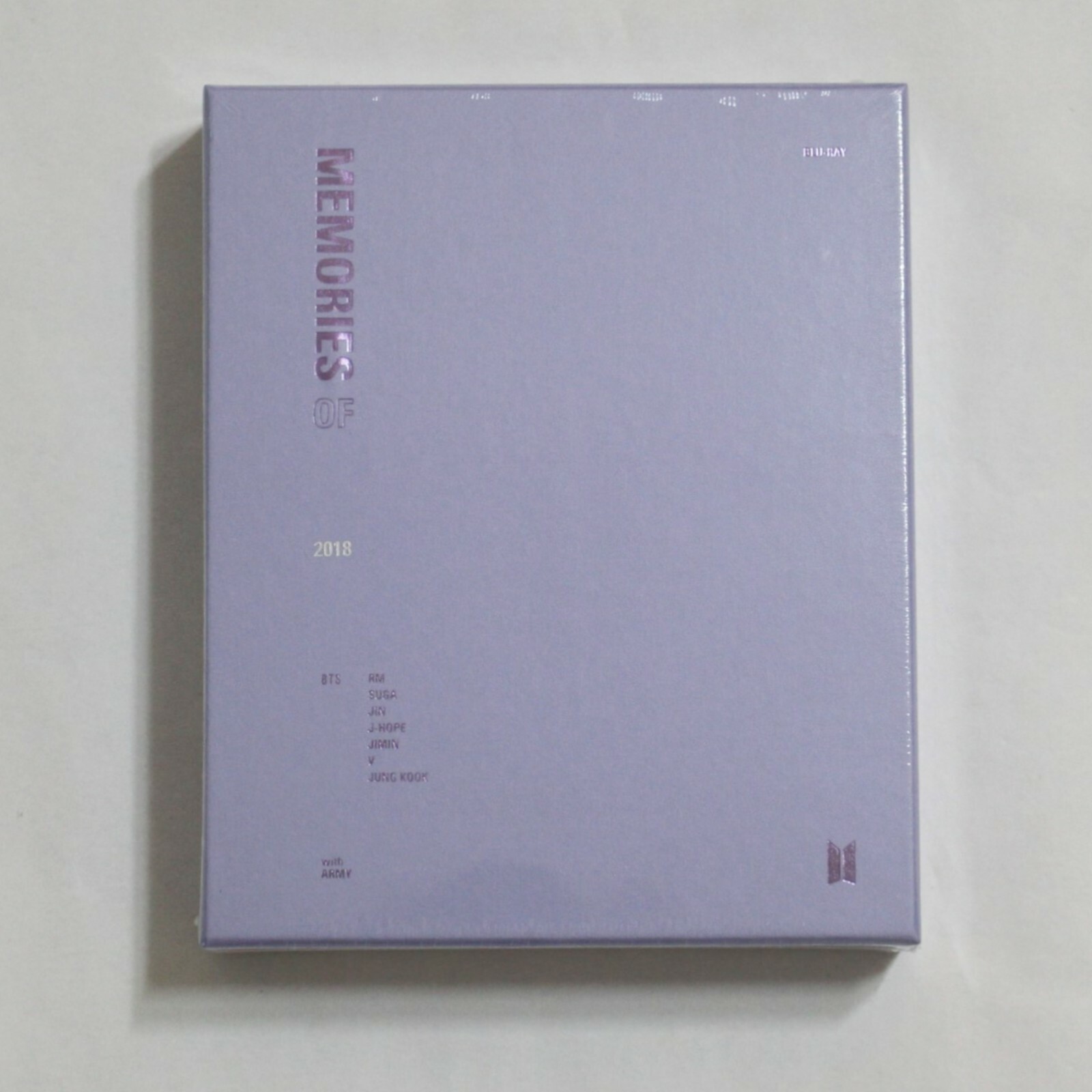 BTS Official Memories Of 2018 Blu-ray Full Set Factory Sealed 3-7