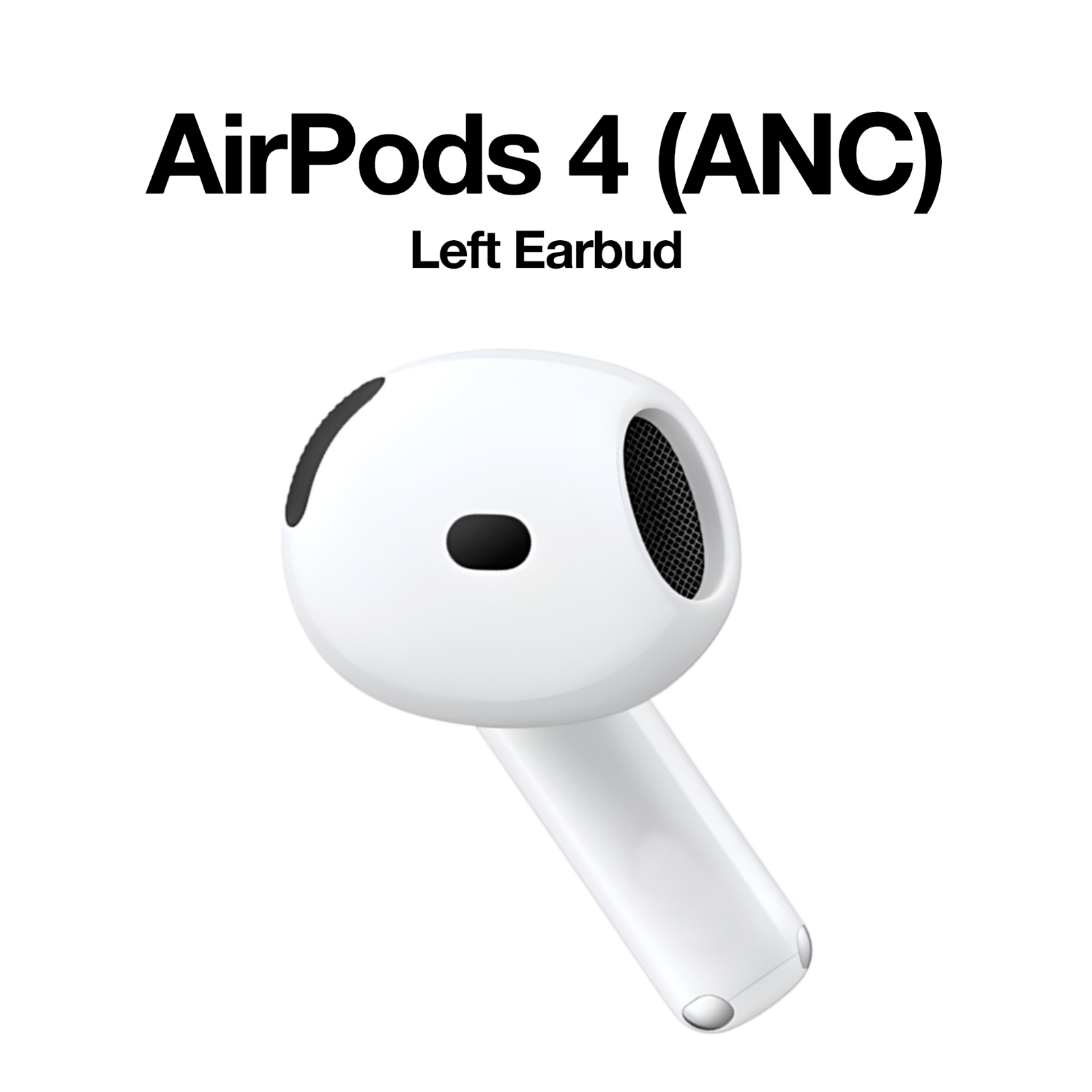 Apple AirPods 4 with Active Noise Cancellation (ANC) - Left Side