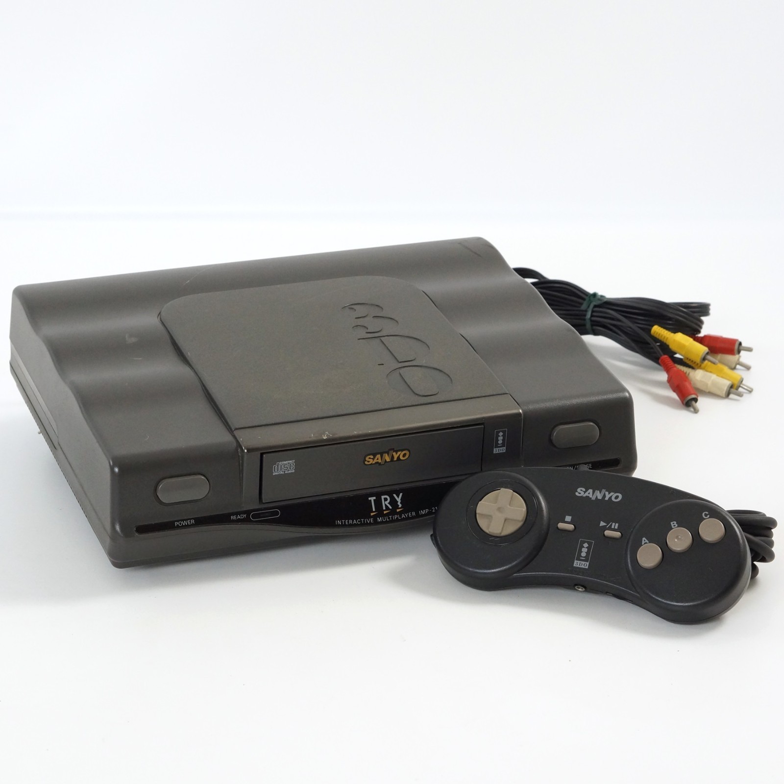 SANYO 3DO TRY Console IMP-21J Tested System JAPAN Game Ref