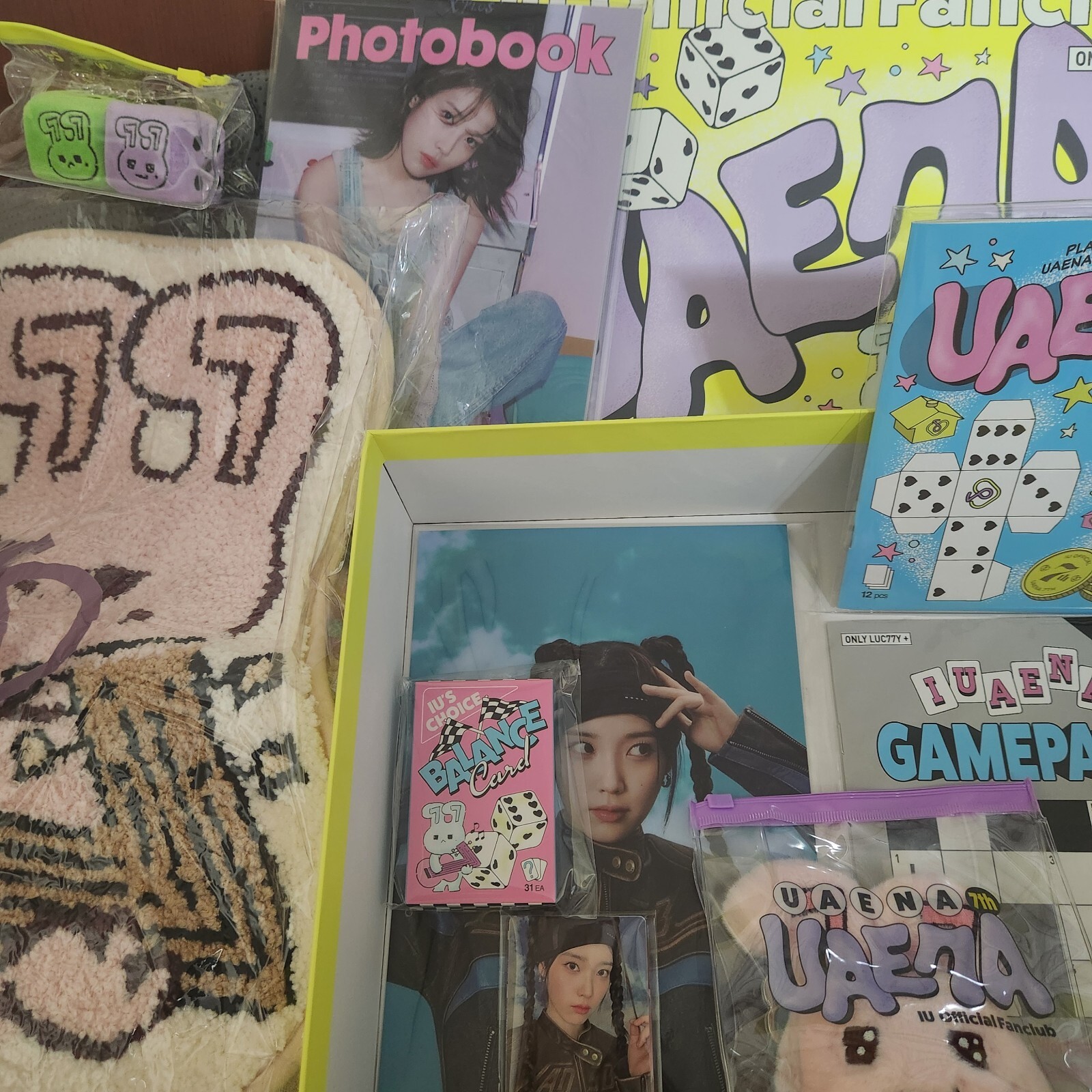 IU OFFICIAL FANCLUB UAENA Luc77y the 7th MEMBERSHIP KIT | eBay