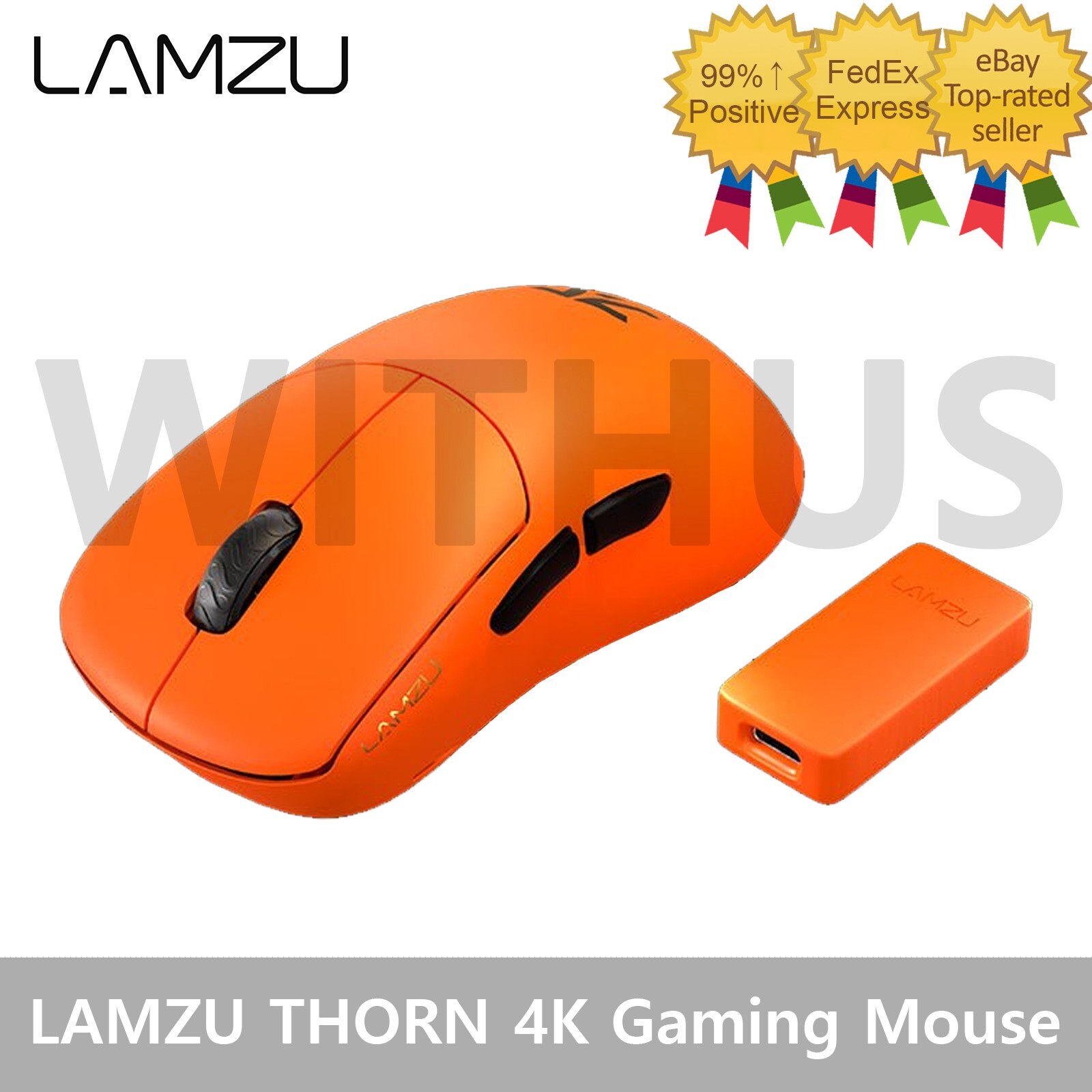 LAMZU X FNATIC THORN 4K Special Edition Wireless Gaming Mouse