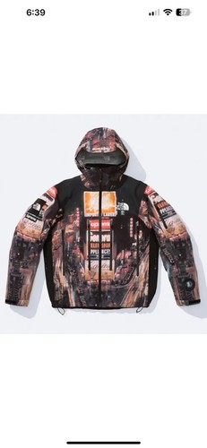Supreme x The North Face Taped Seam Shell Jacket- Times Square
