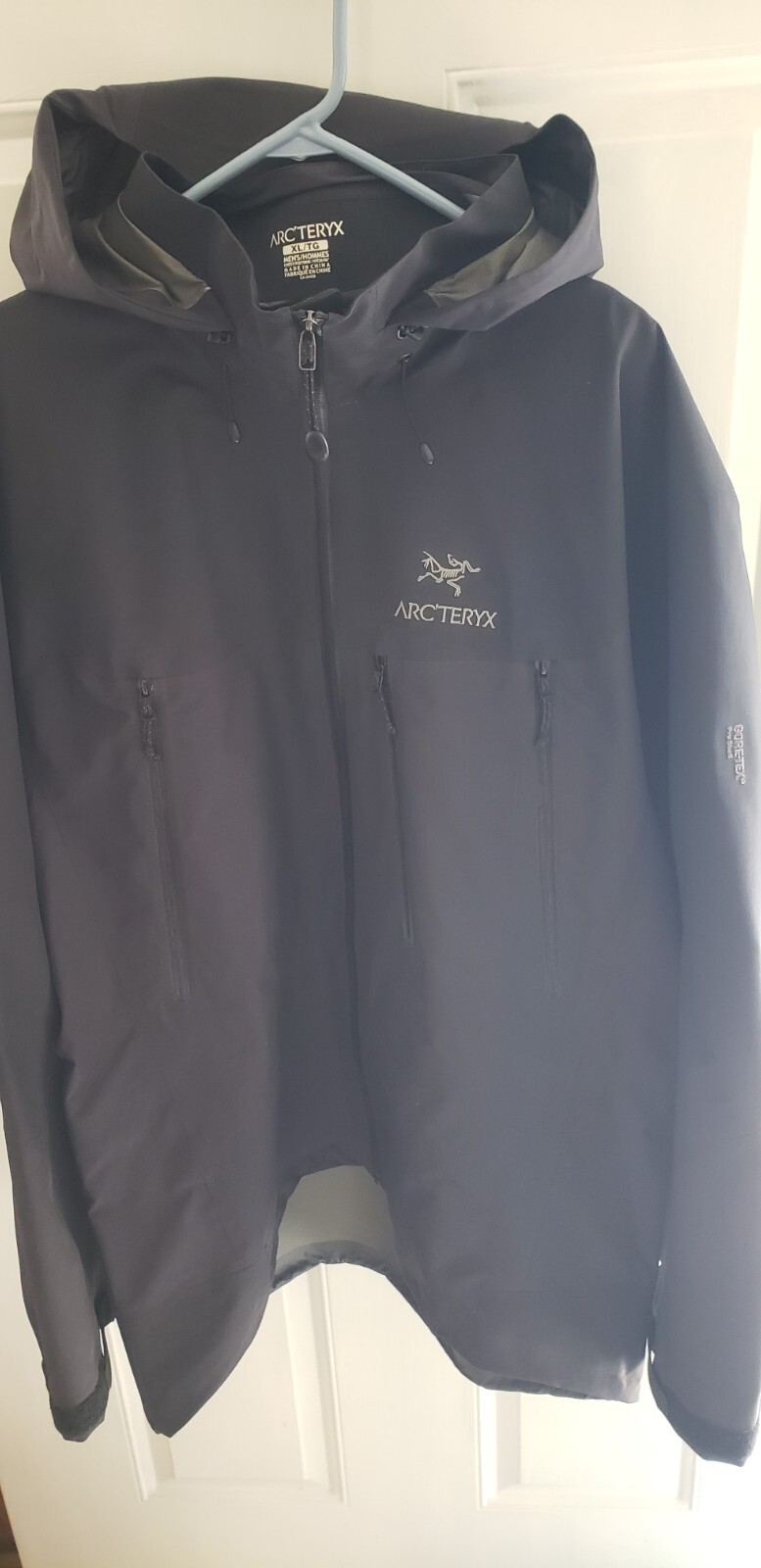 ARC'TERYX BLACK PRO SHELL GORE-TEX THETA AR MEN'S SIZE XL JACKET