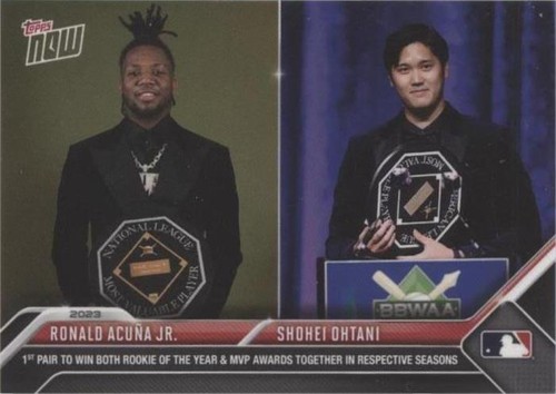2023 TOPPS NOW #OS-17 RONALD ACUNA JR. - NL MVP AWARD WINNERS | eBay