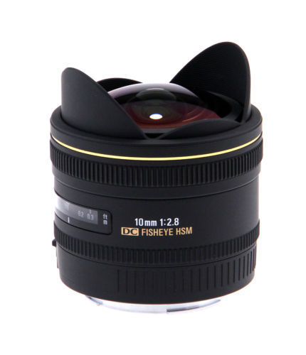 Sigma 10mm f/2.8 EX DC HSM Fisheye Lens for Sigma Digital Camera