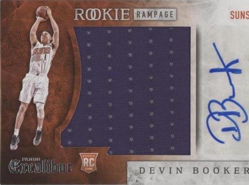 2015 Panini Prizm Devin Booker RC Rookie Autographs Auto #DBK PSA