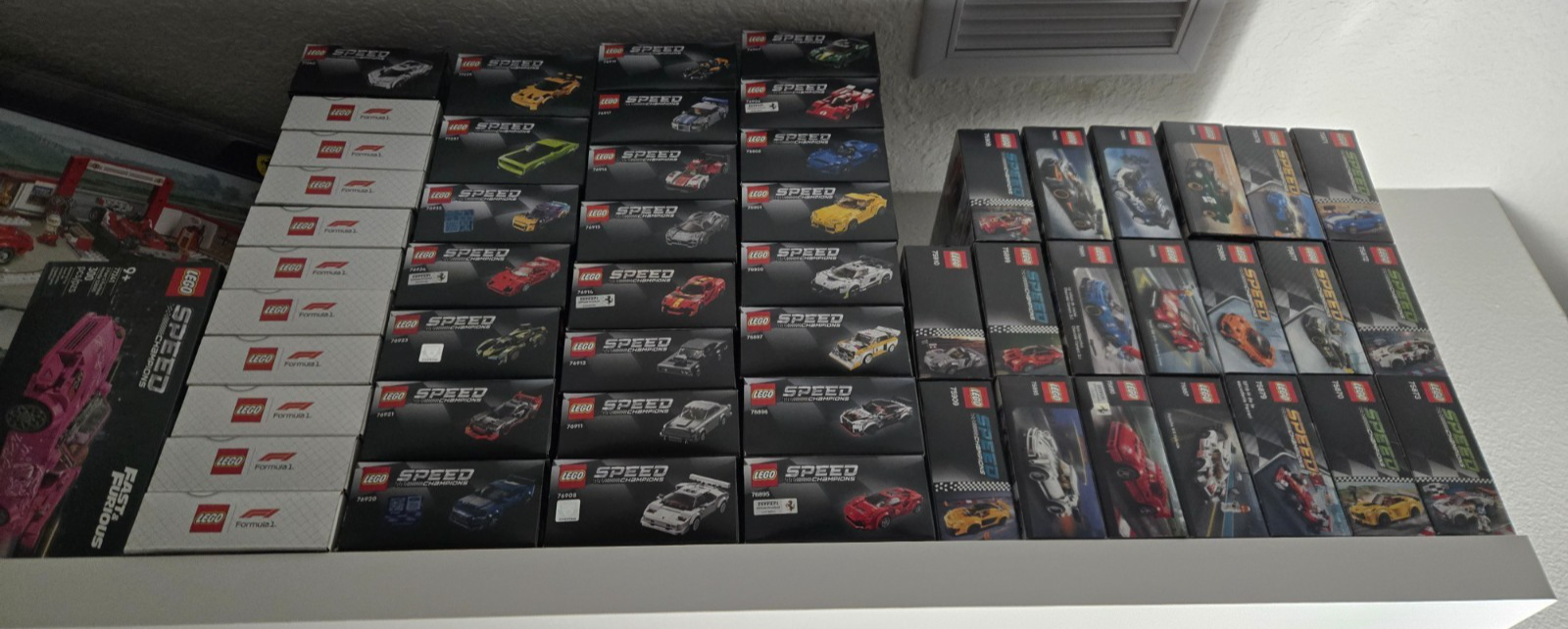 LEGO SPEED CHAMPIONS COMPLETE COLLECTION over 85 SETS NISB HTF