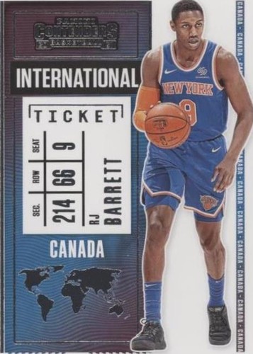 RJ Barrett 直筆サイン 2019 Panini flawless RJ Barrett 直筆サイン