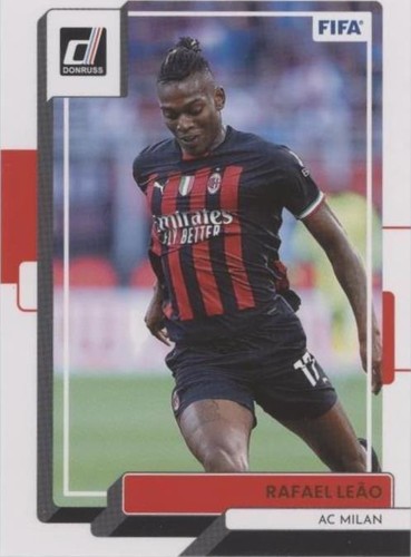 2023-24 Topps Museum Collection AC Milan Rafael Leao Auto Gold