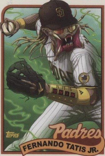 2021 TOPPS PROJECT 70 #411 FERNANDO TATIS JR ALEX PARDEE PREDATOR