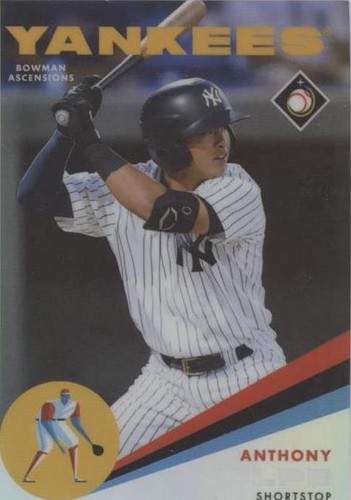 PSA 10 ANTHONY VOLPE 1st 2020 Bowman Chrome Yankees Rookie Card RC