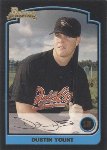 Dustin Yount signed auto 2003 Bowman #329 card | eBay