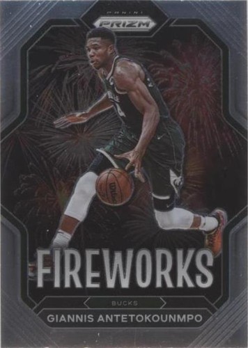 GIANNIS ANTETOKOUNMPO /88 SP 2022-23 Panini Prizm Choice Red Prizm