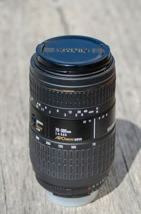 Nikon Af-D Sigma 70-300mm F4-5.6 D Apo Macro Super | eBay